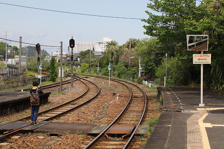 青島から宮崎への電車は本数が少ない