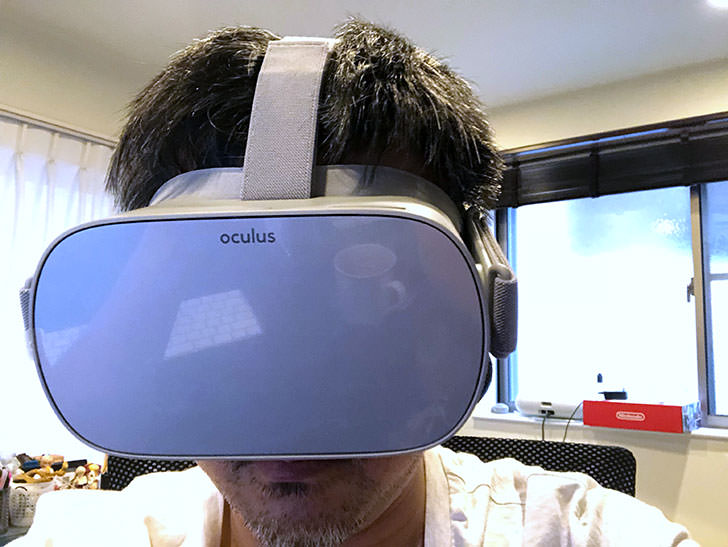 Oculus Goのつけ心地