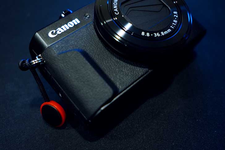Canon PowerShot G7X mk IIとピークデザイン アンカーリンクス
