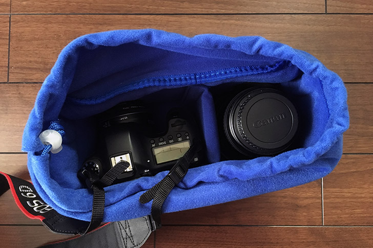 カメラ用のbag in bag