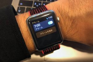 Apple Watch Series3のアラーム機能